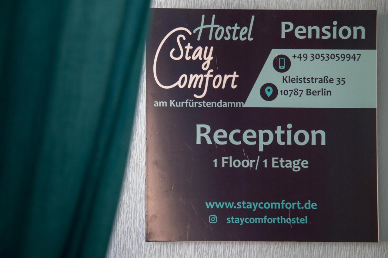 Pension Hostel StayComfort Am Kurfürstendamm Berlin Exterior foto